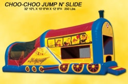 Disney Jump N' Slide Train