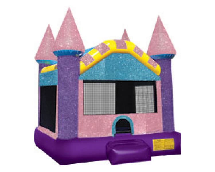 Glittertastic Castle Bouncer Rental
